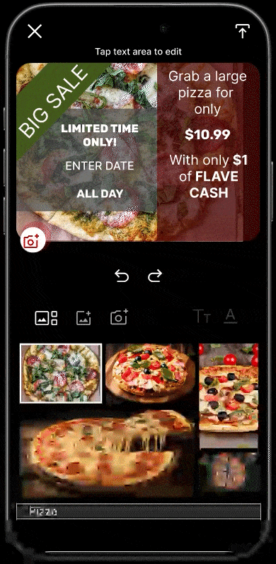 Flave Date Picker - Red